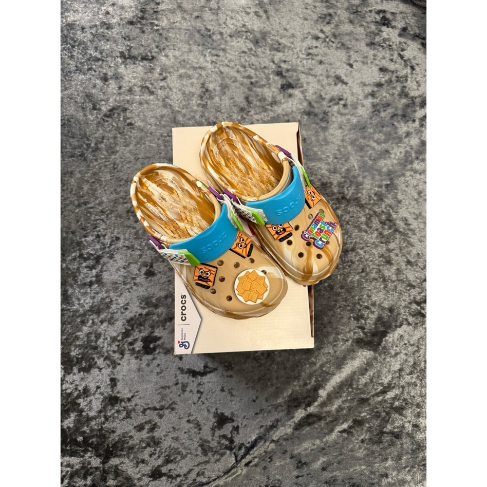 Authentic Cinnamon Toast Crunch crocs!